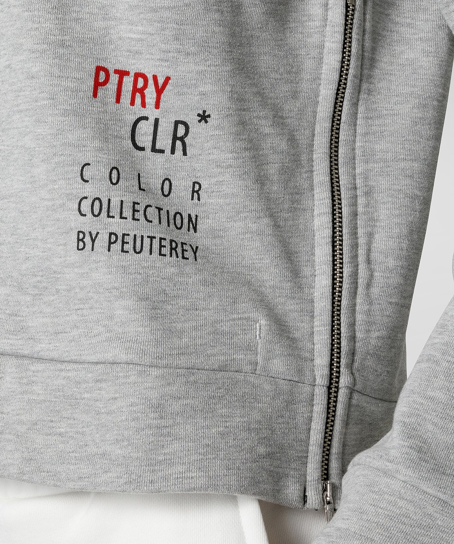 Sweatshirt With Side-Zippers